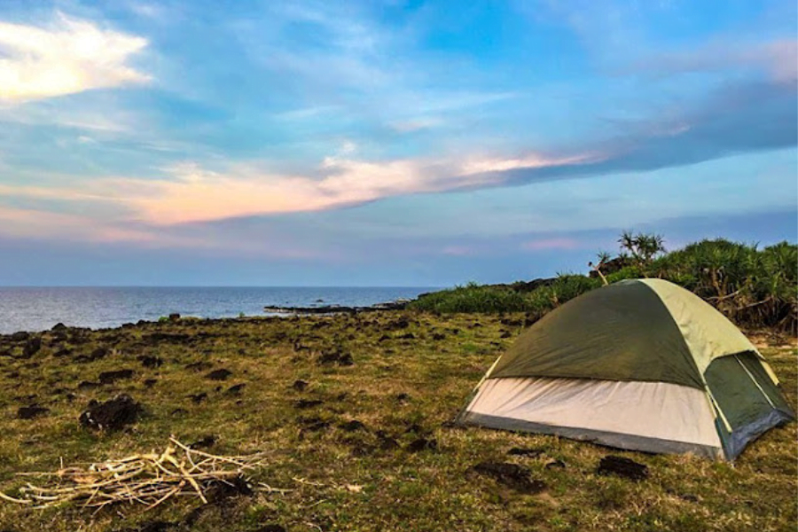 thuê lều cắm trại ở đảo lý sơn